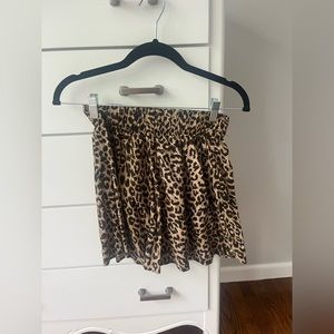 Leopard Mini Skirt